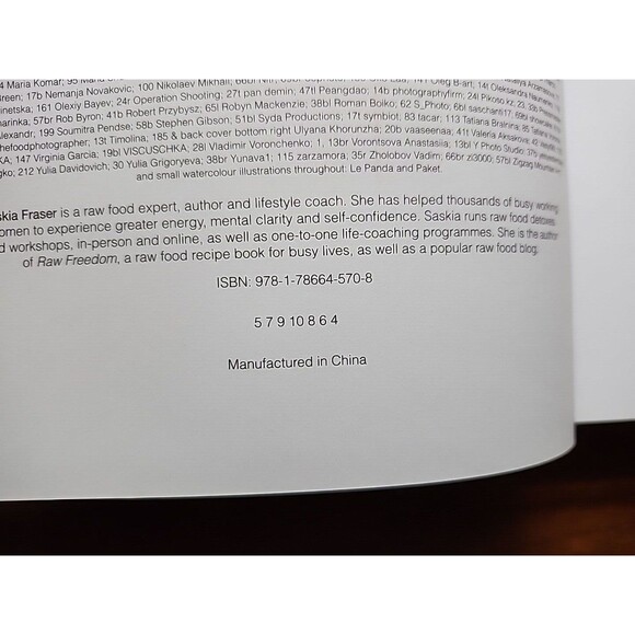 Vegan Food Recipes And Preparation By Saskia Fraser HC 2017 Illustrated - Picture 7 of 16